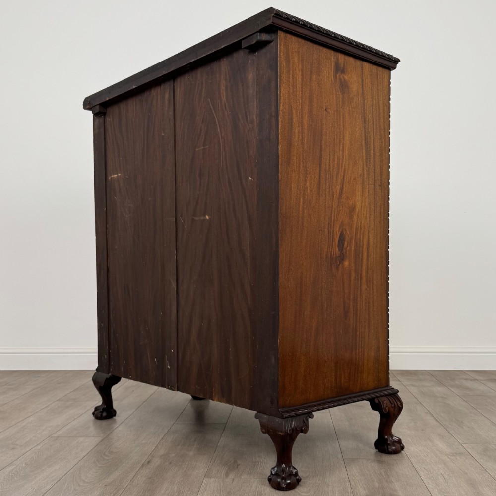 Antique 20th Century Fine Quality Chest Of Drawers In Mahogany  View VIII