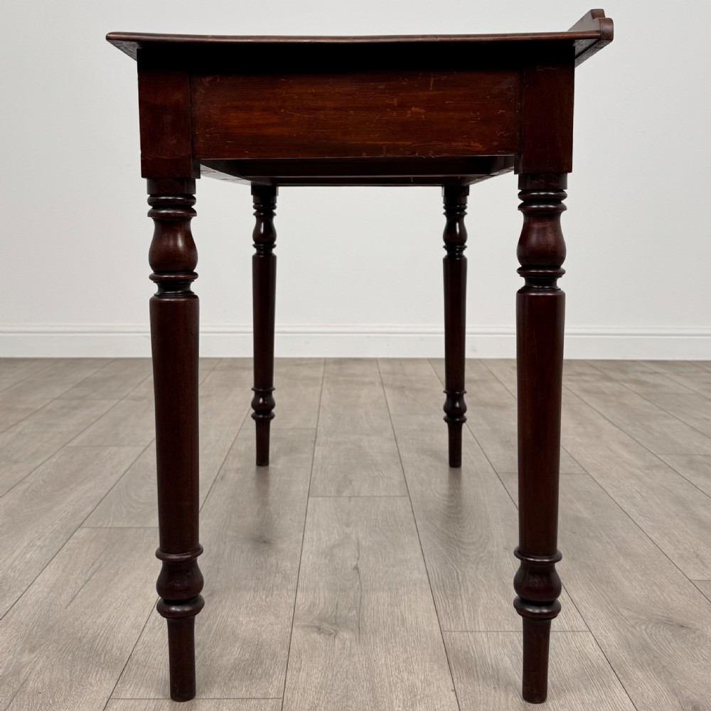 Antique 19th Century Writing Table In Mahogany  View III