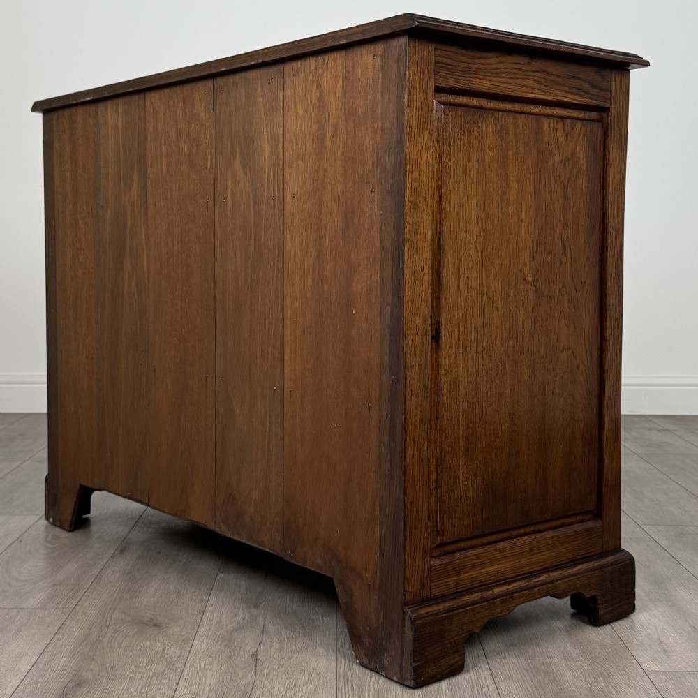  Antique 20th Century Fine Quality Dresser Base In Oak  View VII