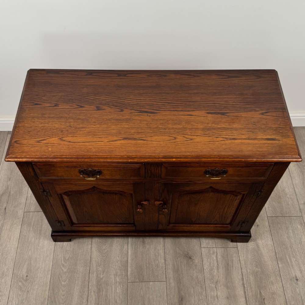  Antique 20th Century Fine Quality Dresser Base In Oak  View X