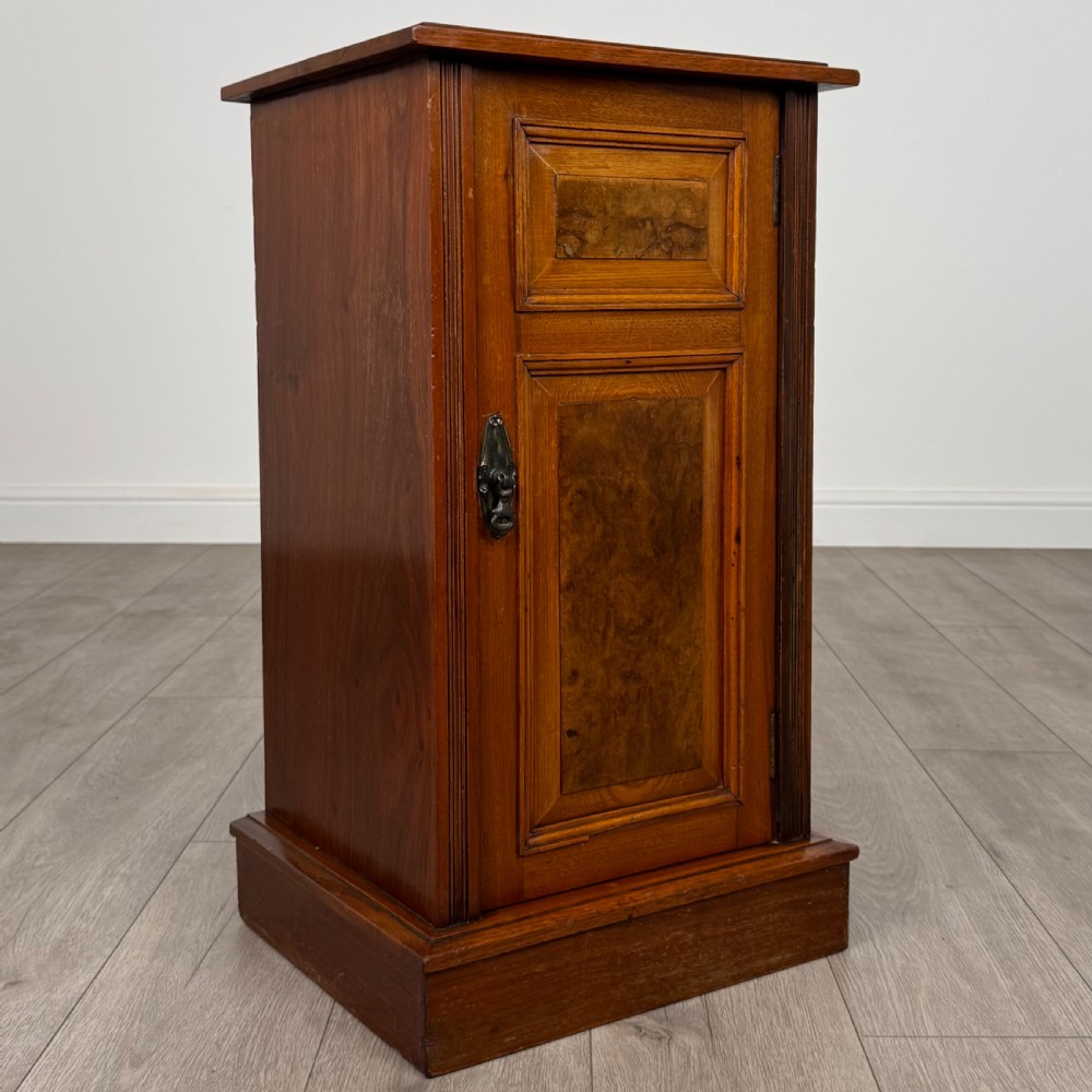 Antique 20th Century Cabinet In Burr Walnut  View IX