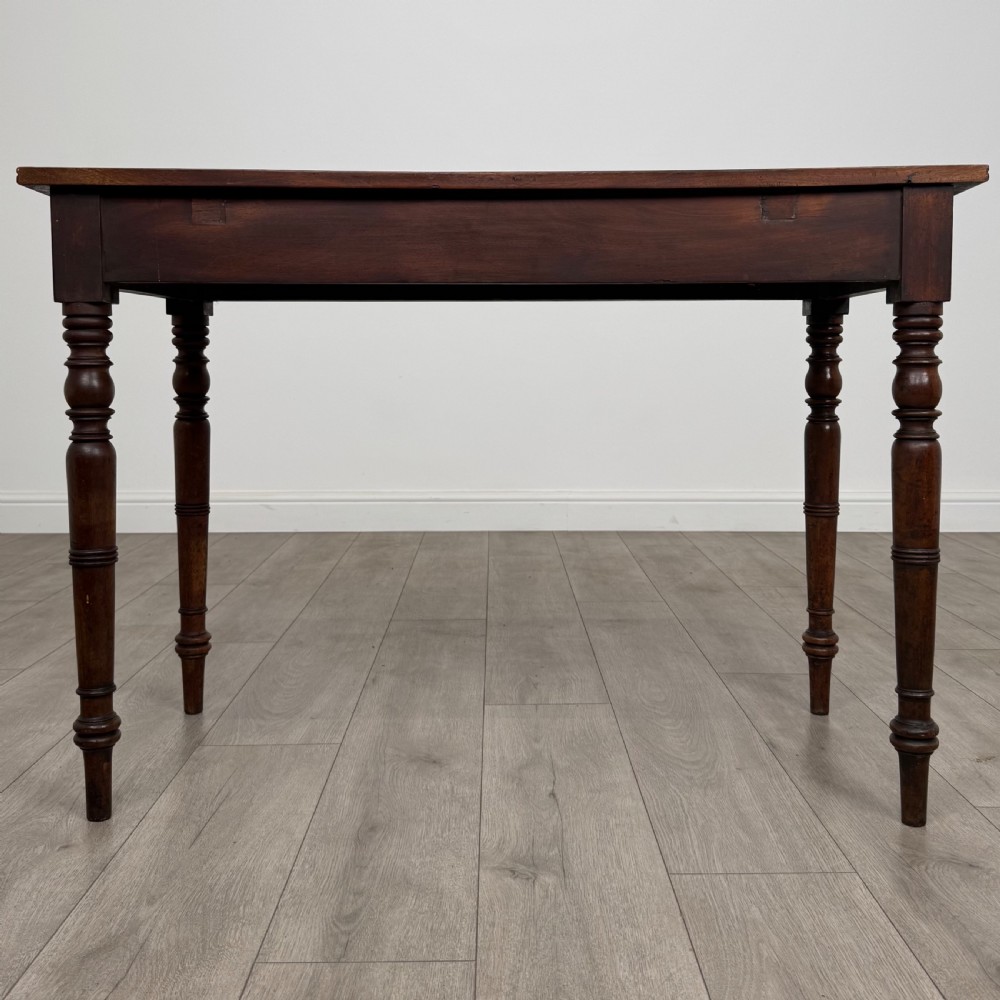 Antique 19th Century Good Quality Side Table In Mahogany  View V