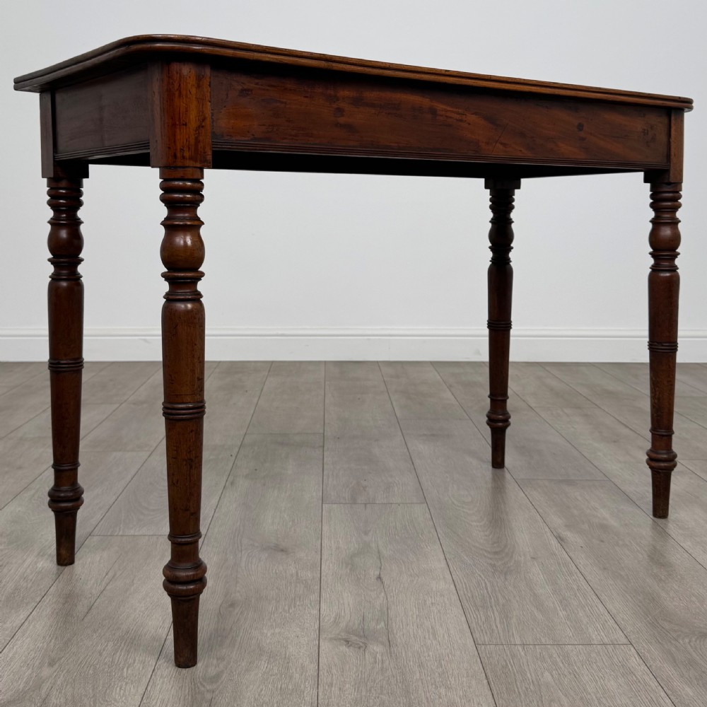 Antique 19th Century Good Quality Side Table In Mahogany  View VIII