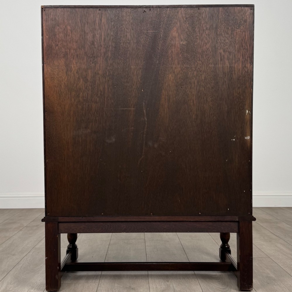  Antique 20th Century Good Quality Bureau In Oak  View VI