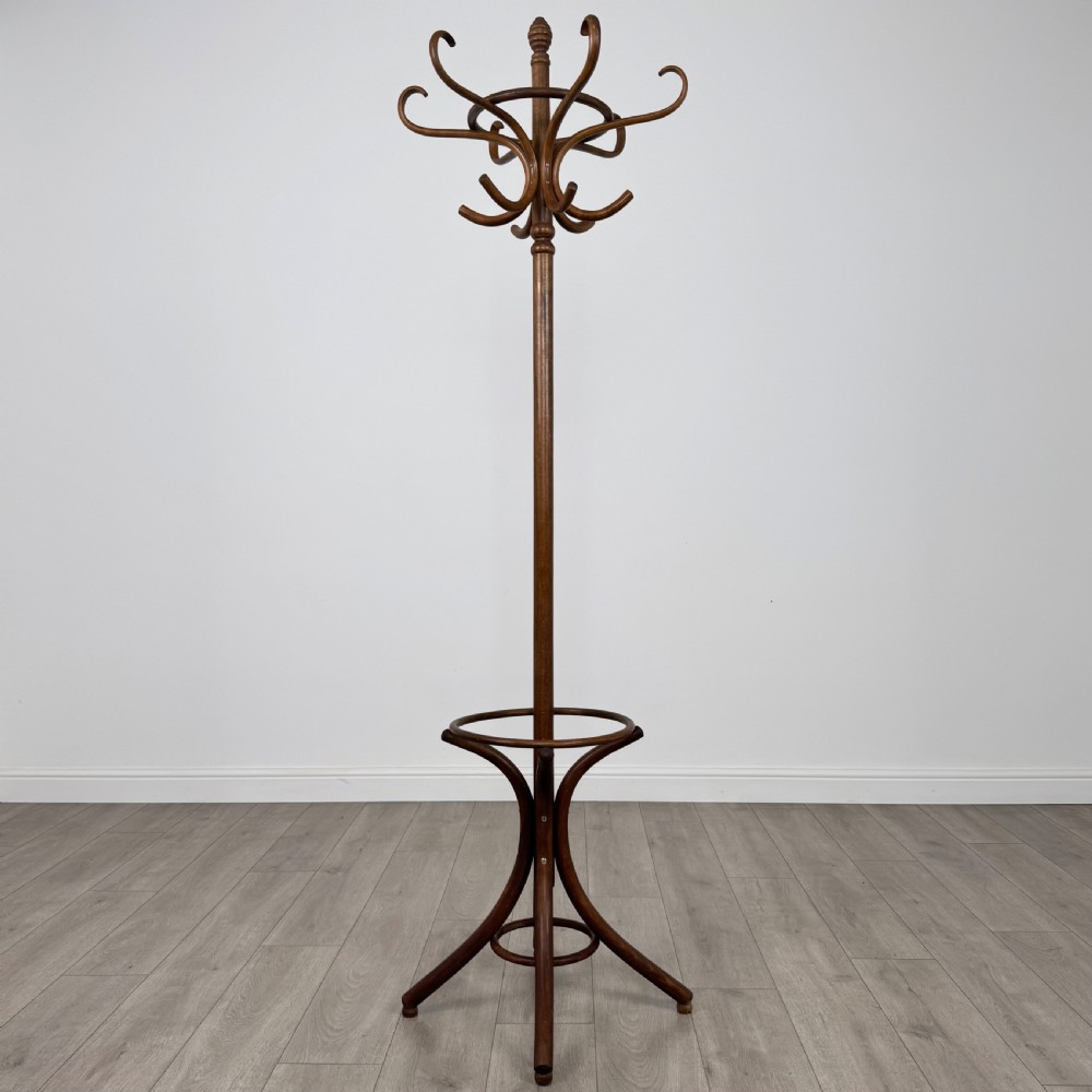  Antique 20th Century Bentwood Coat Stand 