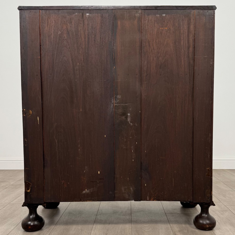 Antique 20th Century Fine Quality Jacobean Bureau In Oak View VI