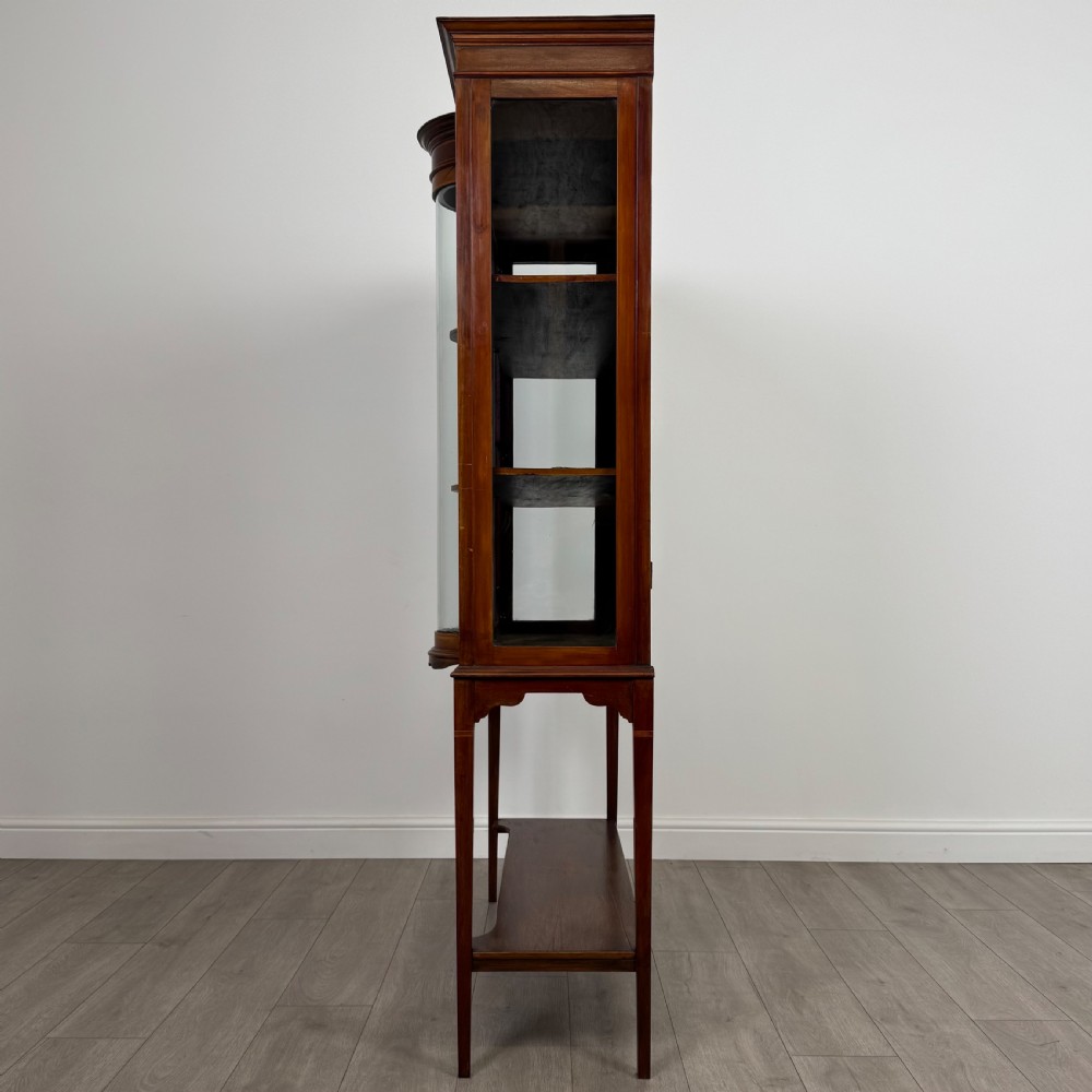  Antique 20th Century Fine Quality Glazed Display Cabinet ( REF AF-4416 )
 View V