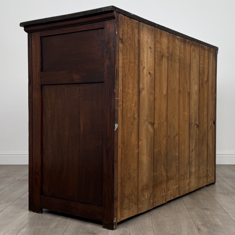 Antique 19th Century Good Quality Cupboard In Oak  View VI