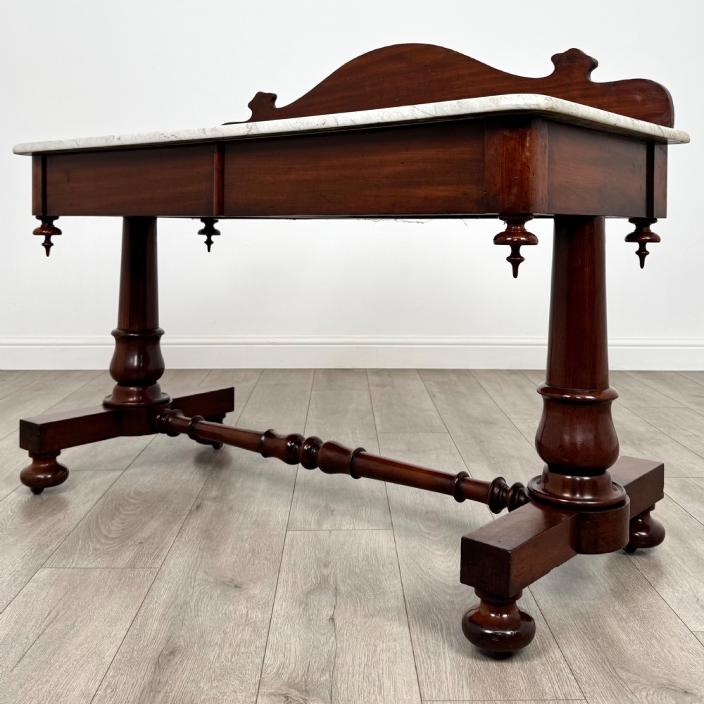 Antique 19th Century Fine Quality Marble Top Washstand  View II