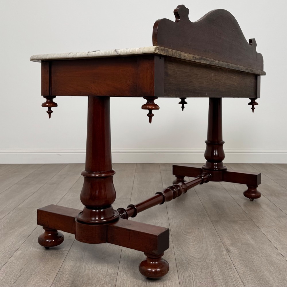 Antique 19th Century Fine Quality Marble Top Washstand  View IV