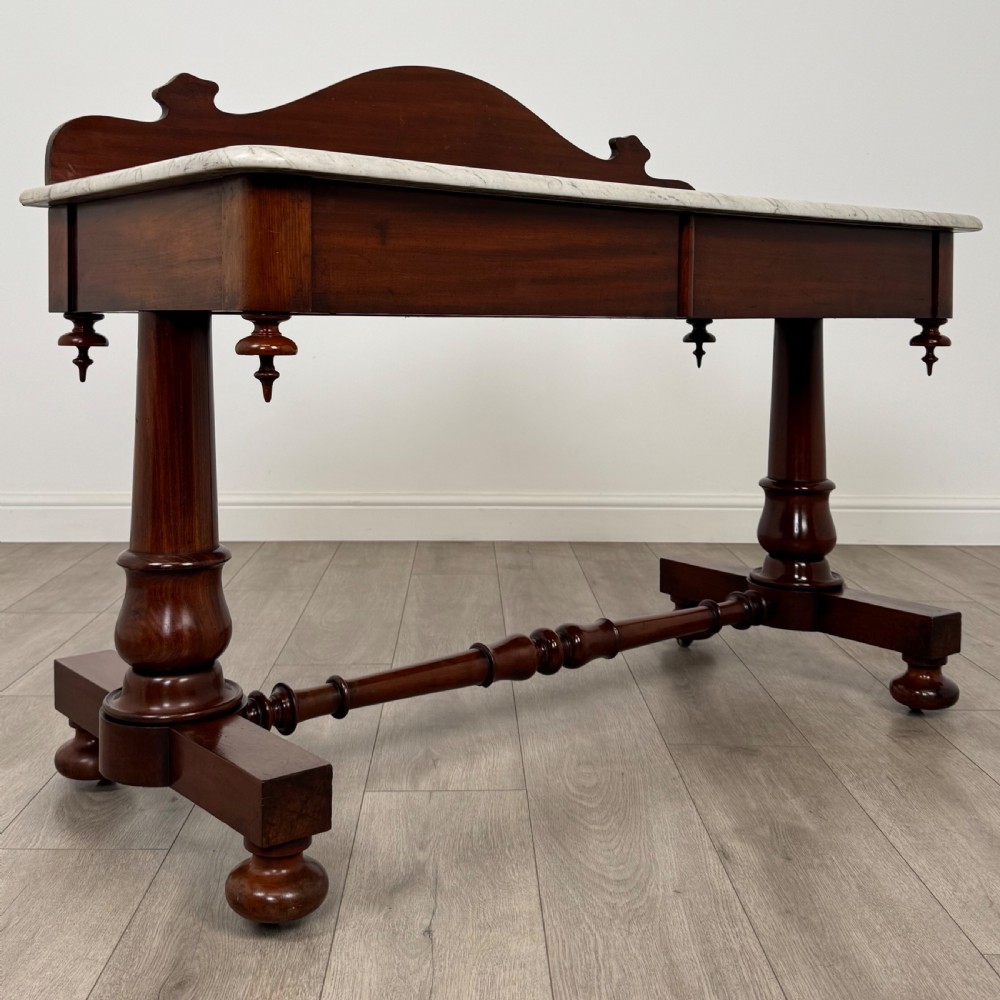 Antique 19th Century Fine Quality Marble Top Washstand  View VIII