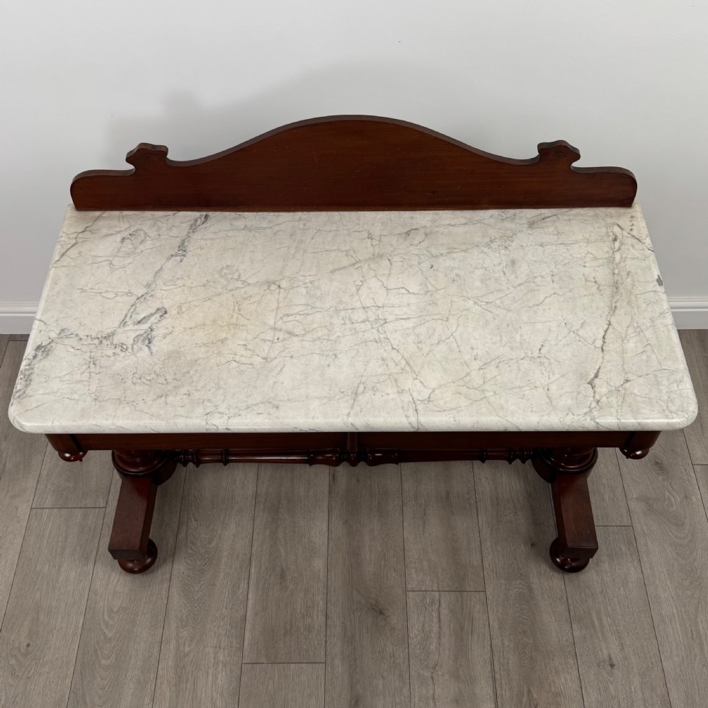 Antique 19th Century Fine Quality Marble Top Washstand  View IX