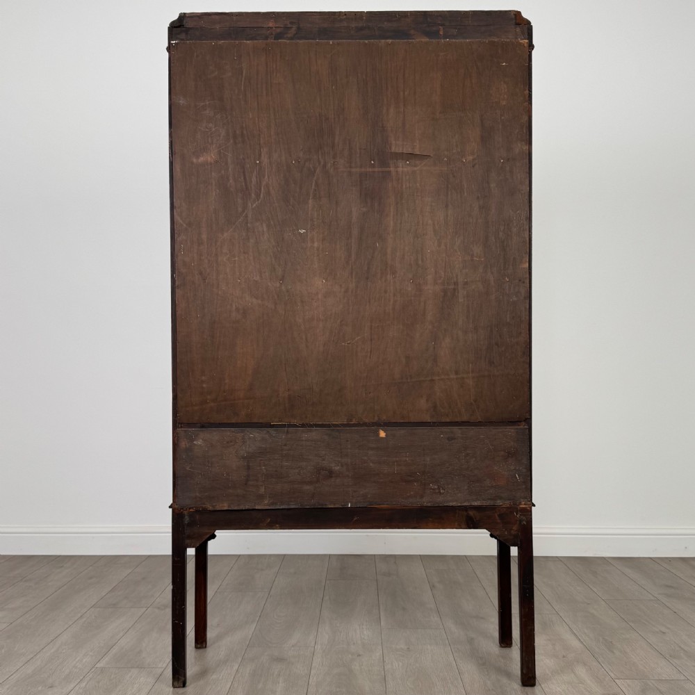 Antique 20th Century Glazed Mahogany Display Cabinet  View VII