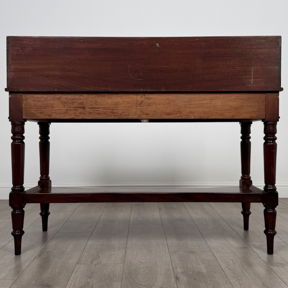 Antique 19th Century Washstand In Mahogany  View V