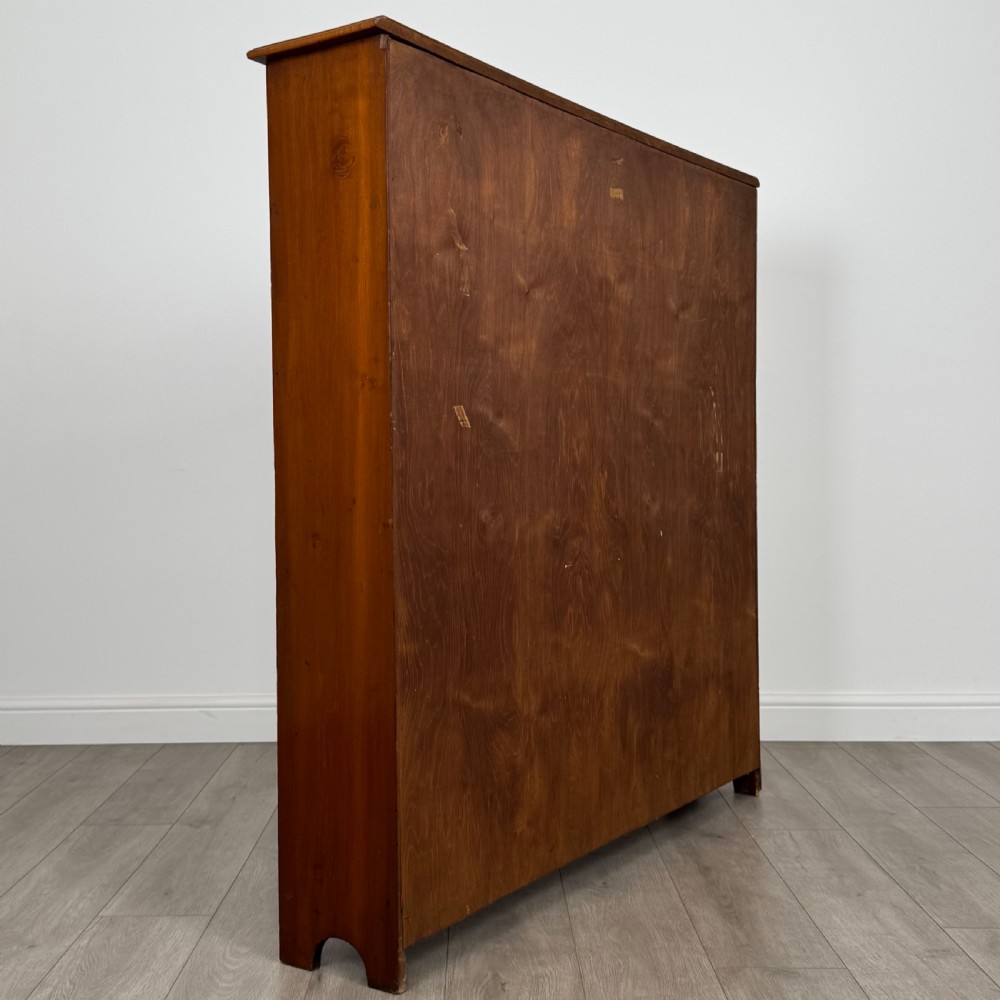  Antique 20th Century Large Open Bookcase In Oak  View V