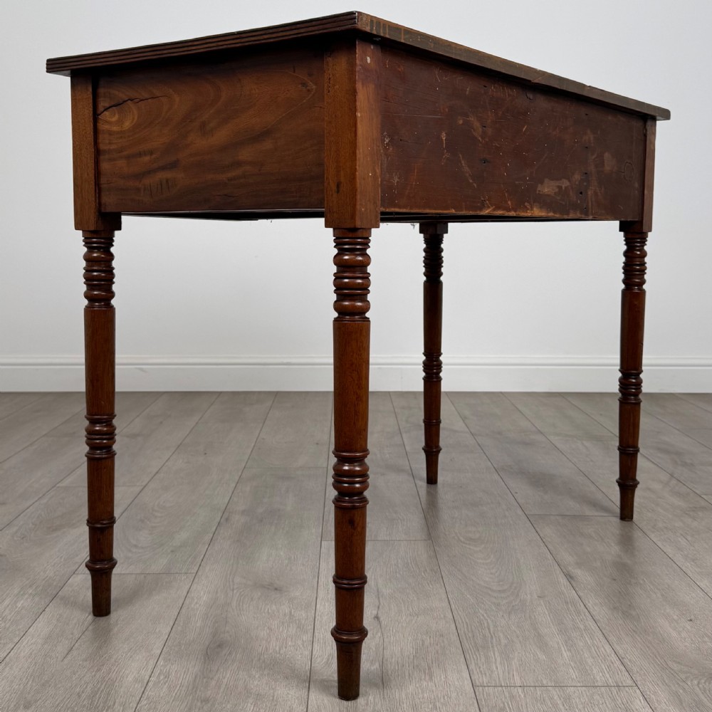 Antique 19th Century Writing Table In Mahogany  View IV