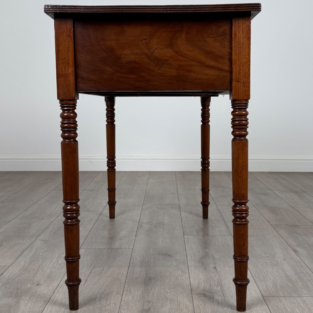 Antique 19th Century Writing Table In Mahogany  View VII