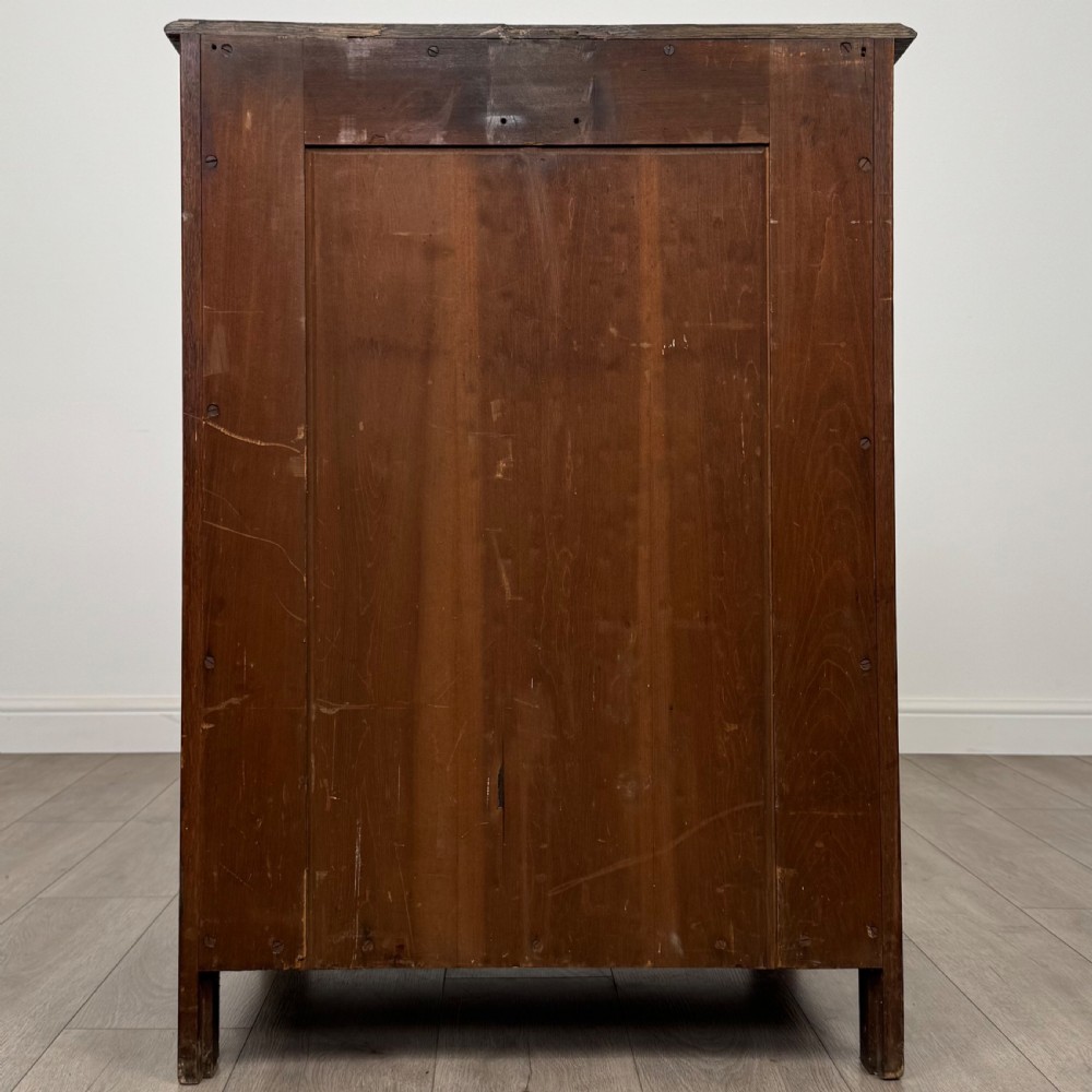 Antique 20th Century Fine Quality Fitted Cupboard In Oak  View VI