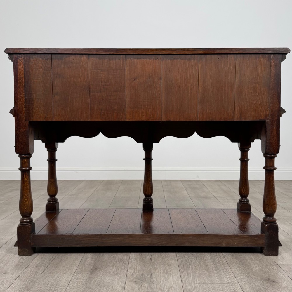  Antique 20th Century Fine Quality Dresser Base In Oak  View V
