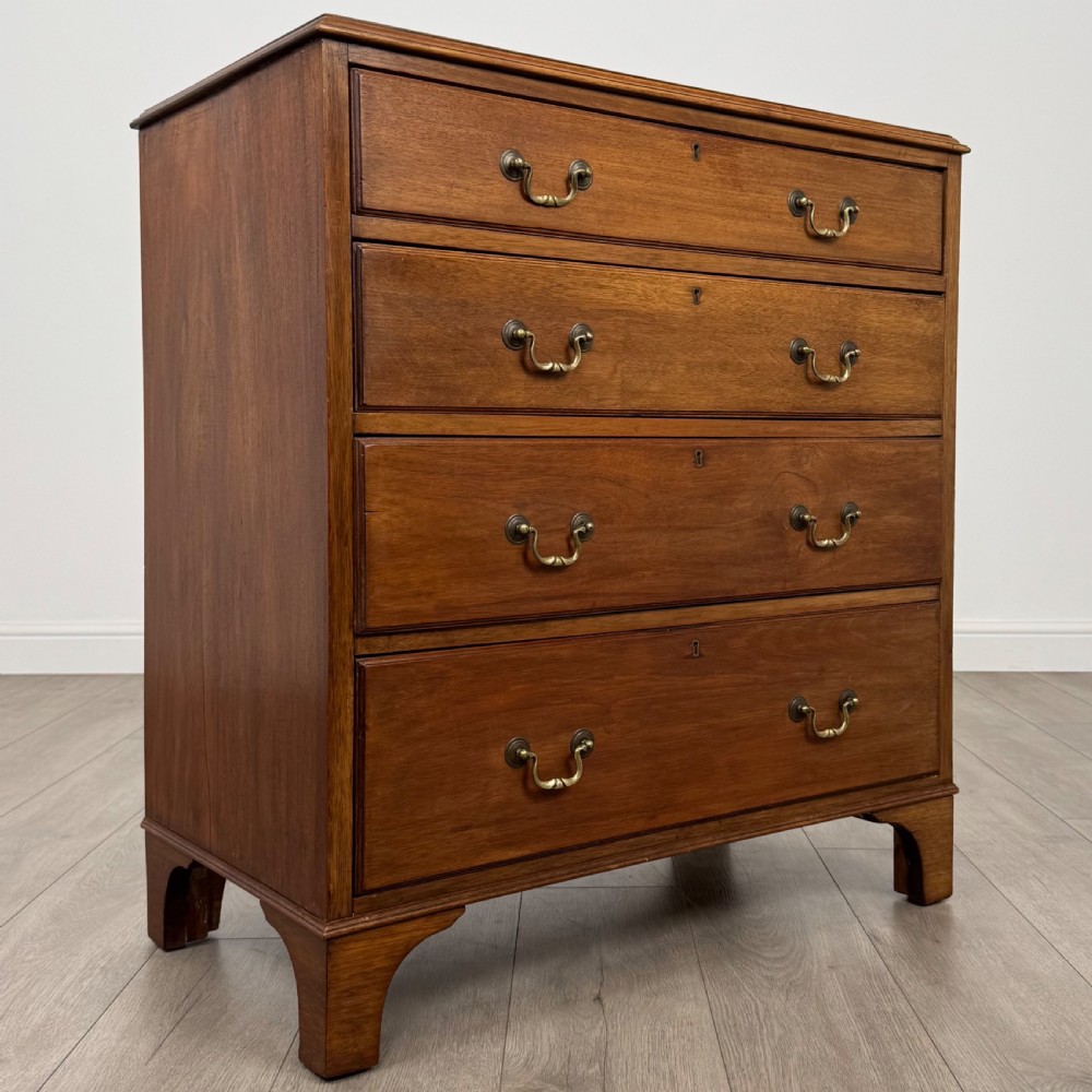 Antique 19th Century Good Quality Mahogany Chest Of Drawers  View X