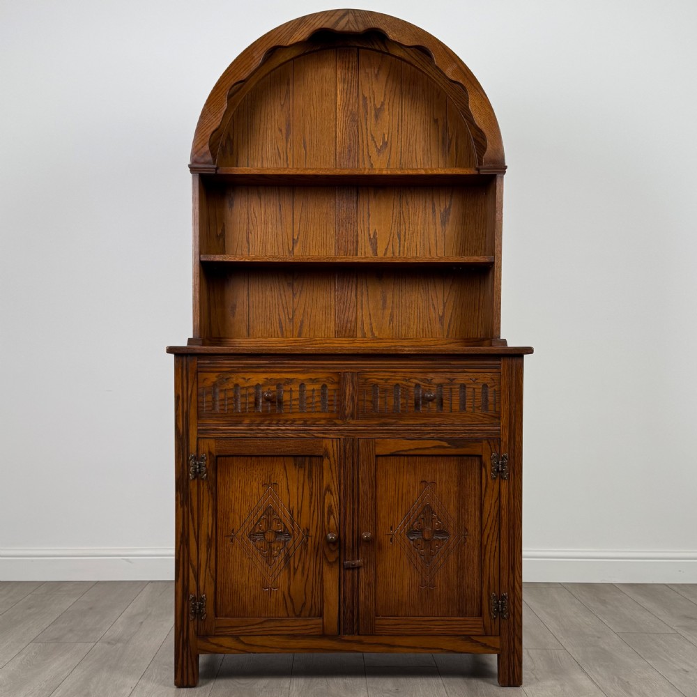  Antique 20th Century Good Quality Dresser In Oak 