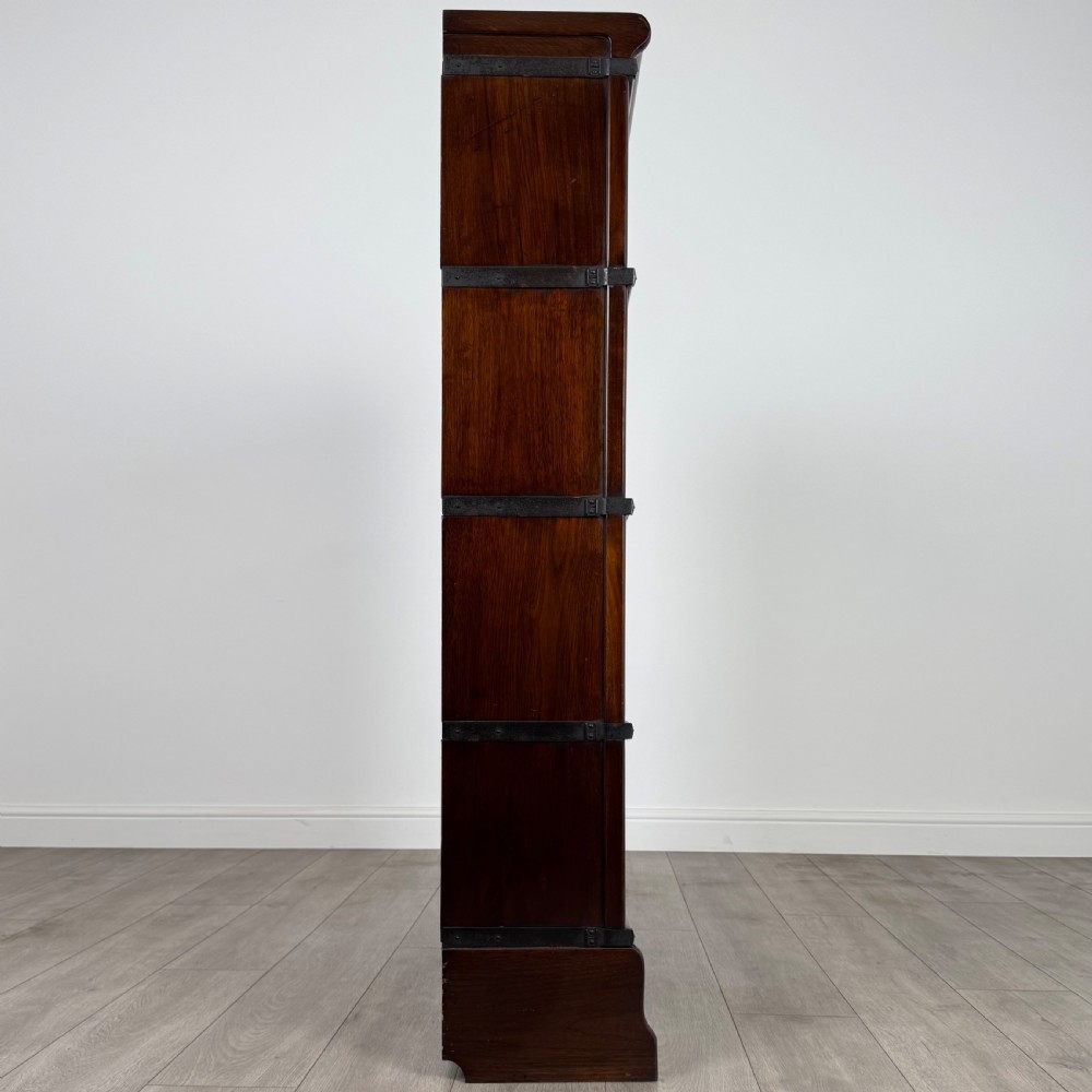 Antique 20th Century 4-Tier Bookcase By Globe Wernicke  View VIII