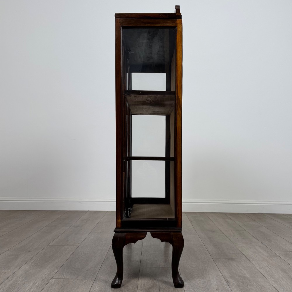 Antique 20th Century Display Cabinet In Mahogany View V