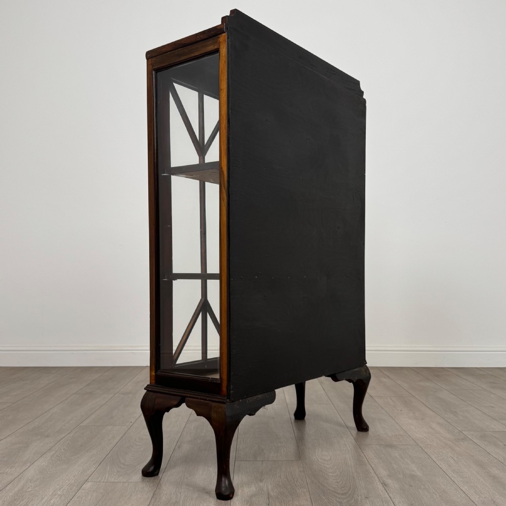 Antique 20th Century Display Cabinet In Mahogany View VI