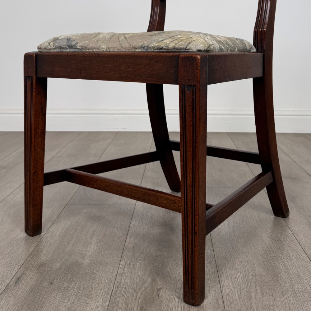 Antique 18th Century Regency Set of 6 Mahogany Dining Chairs  View VII