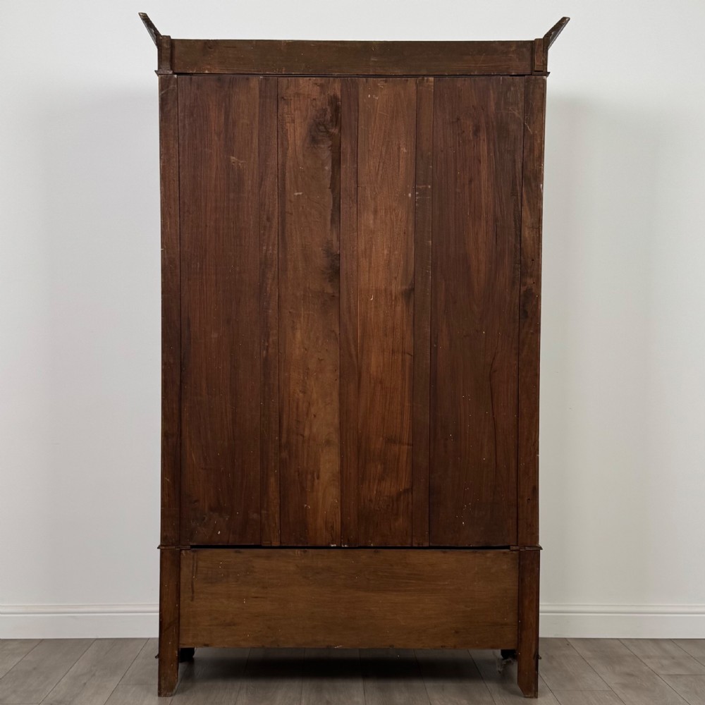 Antique 20th Century Good Quality Wardrobe In Mahogany  View VI