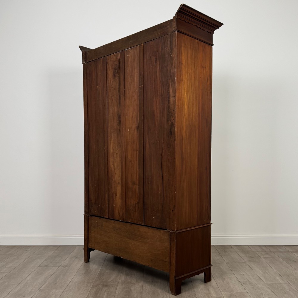 Antique 20th Century Good Quality Wardrobe In Mahogany  View VII