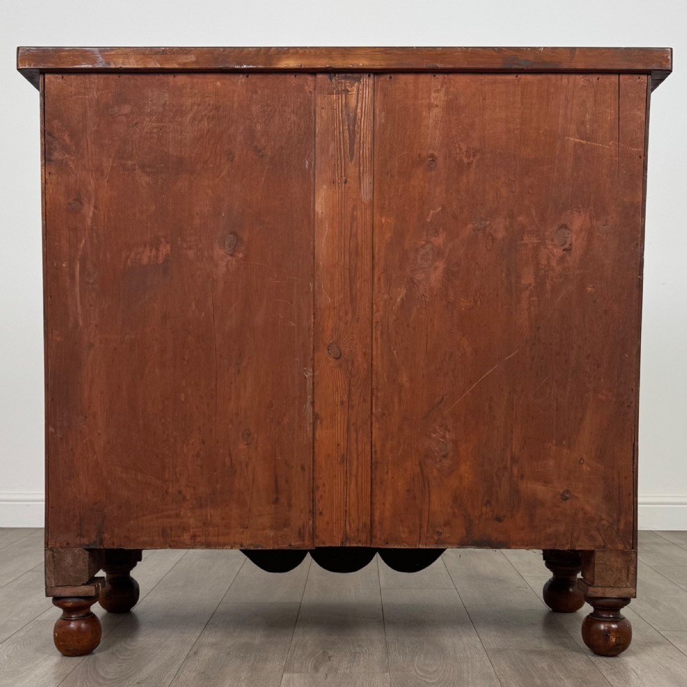  Antique 19th Century Bow Front Chest Of Drawers In Mahogany View V