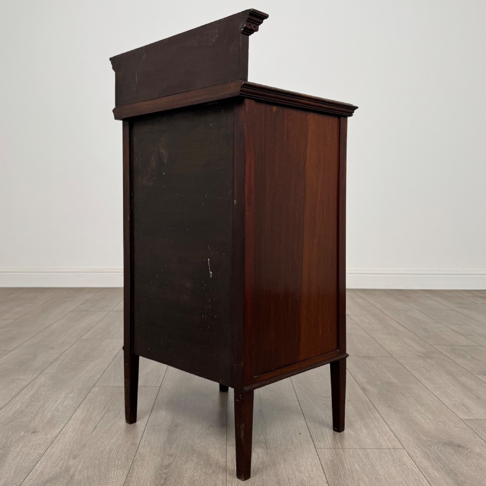 Antique 20th Century Good Quality Cabinet In Mahogany  View VII