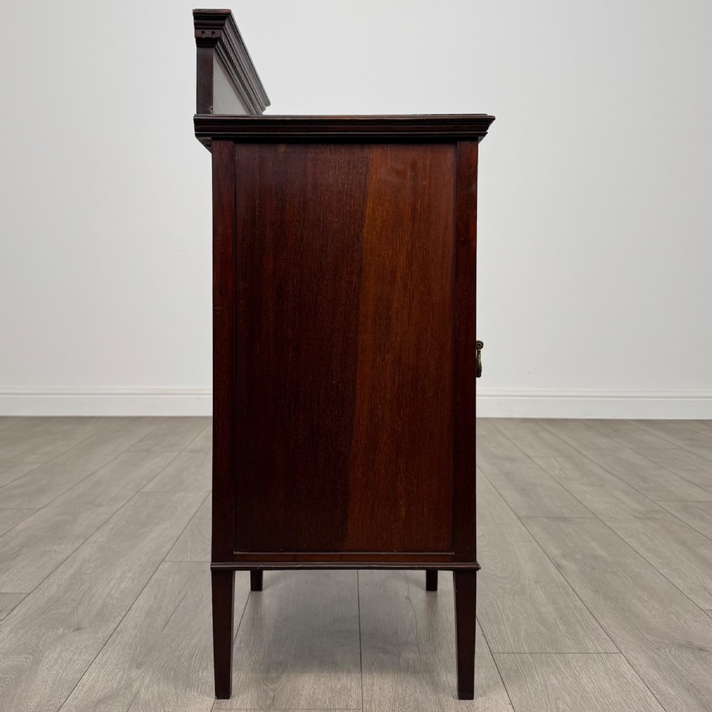 Antique 20th Century Good Quality Cabinet In Mahogany  View VIII