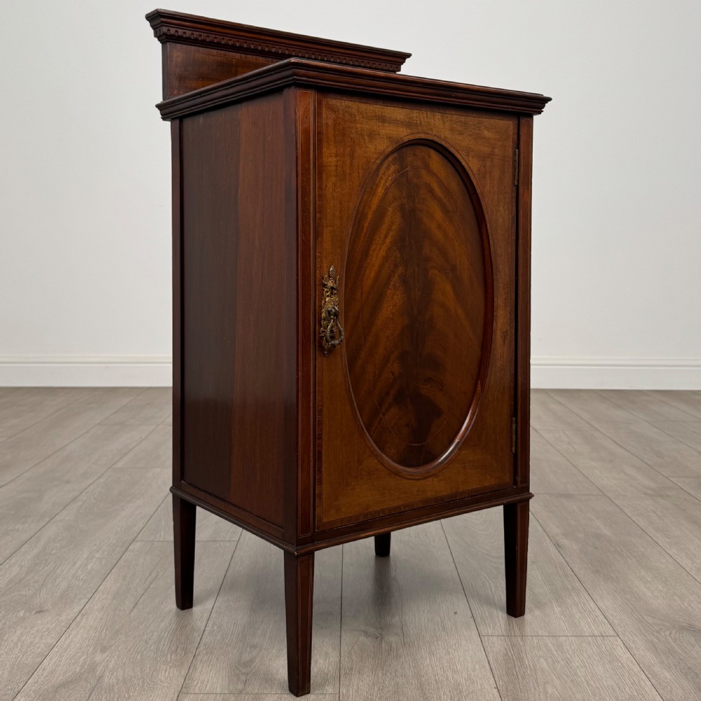 Antique 20th Century Good Quality Cabinet In Mahogany  View IX