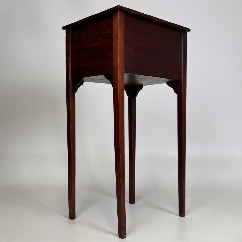  Antique 20th Century Small Mahogany Side Table  View IV