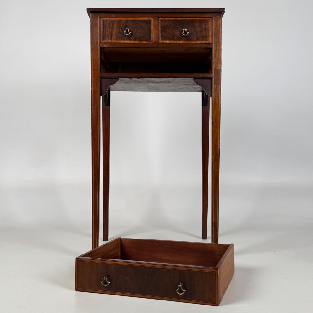  Antique 20th Century Small Mahogany Side Table  View IX
