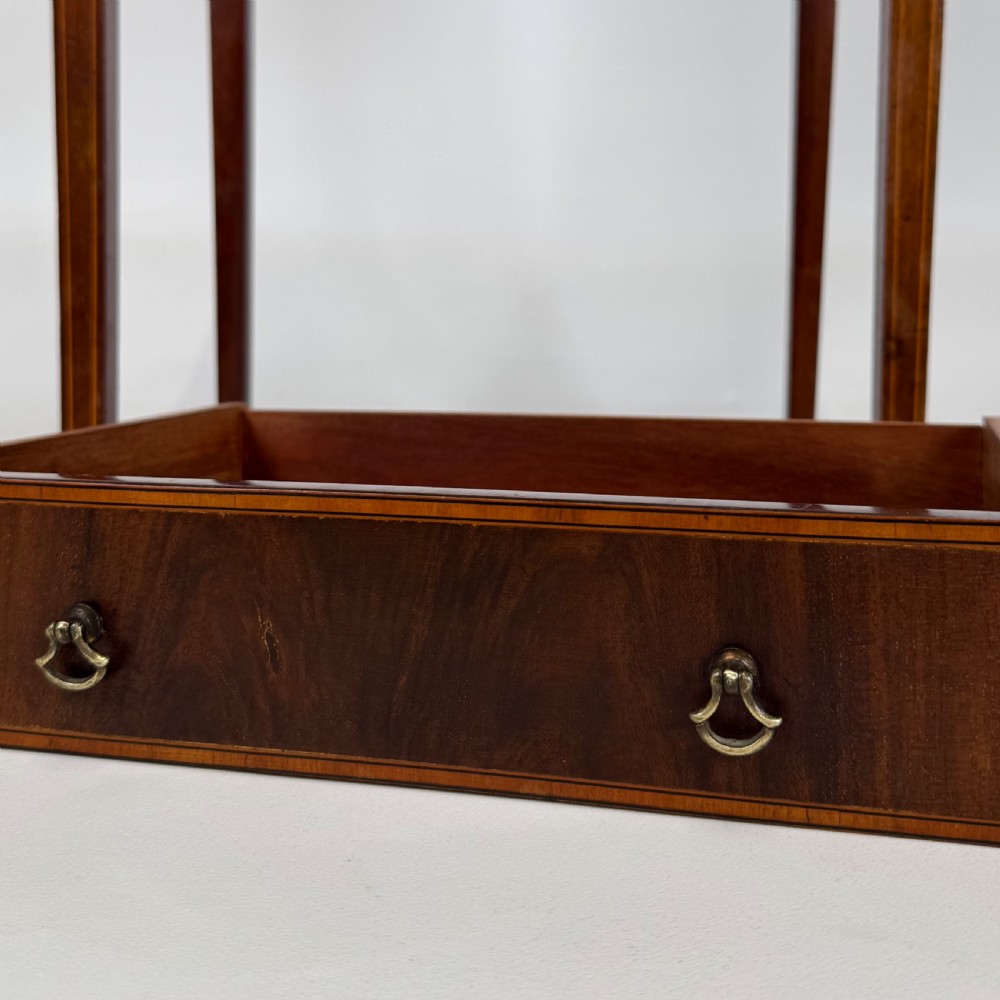  Antique 20th Century Small Mahogany Side Table  View X