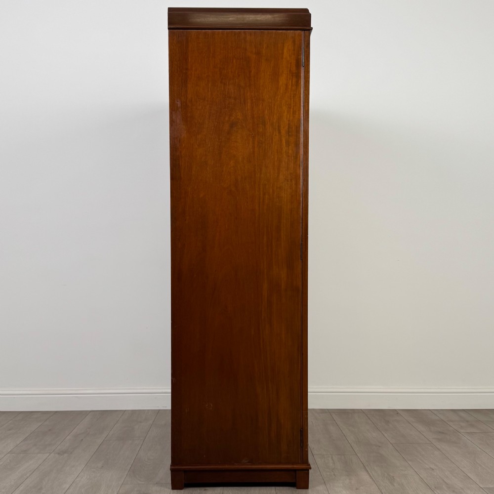 Antique 20th Century Fine Quality Fitted Wardrobe In Mahogany  View VIII