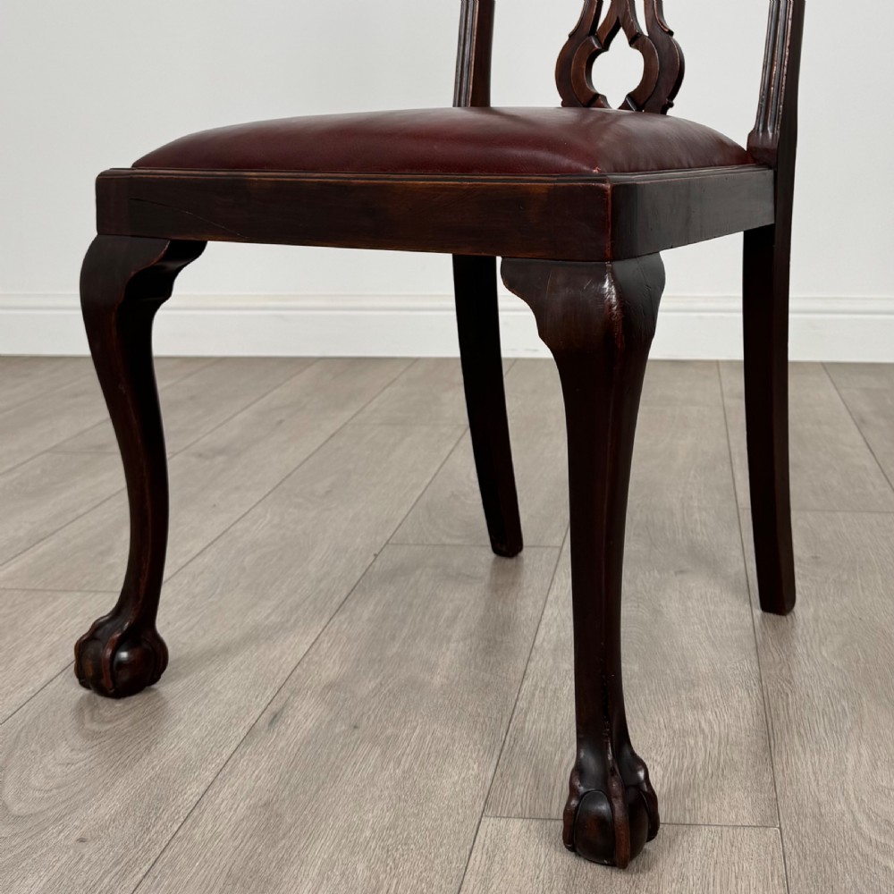 Antique 19th Century Fine Quality Set Of 8 Dining Chairs  View VII