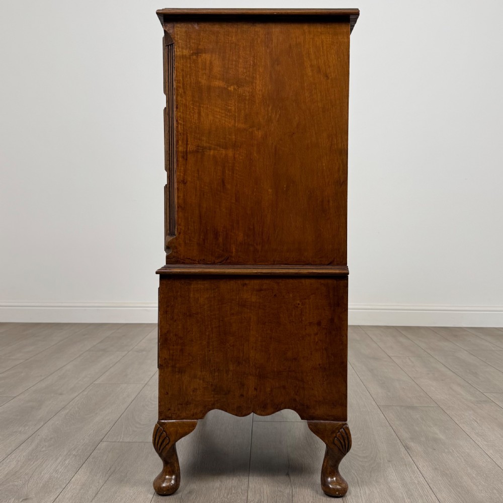 Antique 20th Century Chest Of Drawers In Burr Walnut  View III