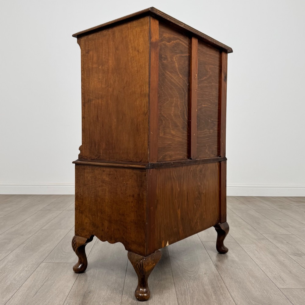 Antique 20th Century Chest Of Drawers In Burr Walnut  View IV