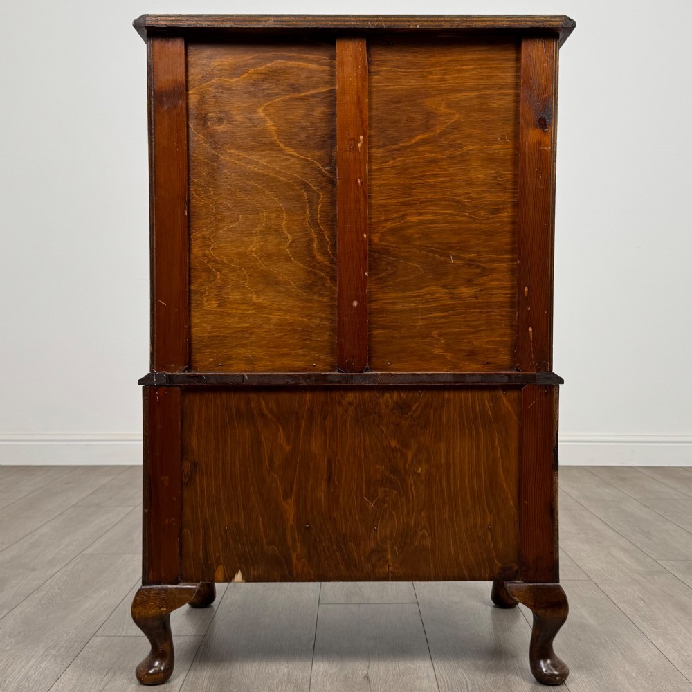Antique 20th Century Chest Of Drawers In Burr Walnut  View V