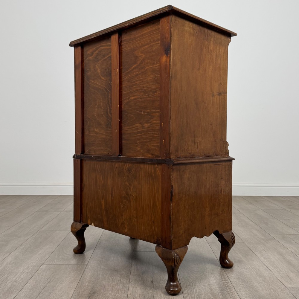 Antique 20th Century Chest Of Drawers In Burr Walnut  View VI