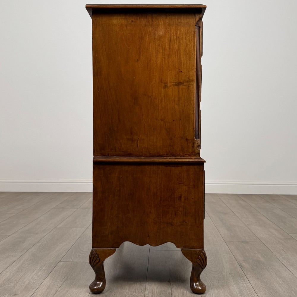 Antique 20th Century Chest Of Drawers In Burr Walnut  View VII