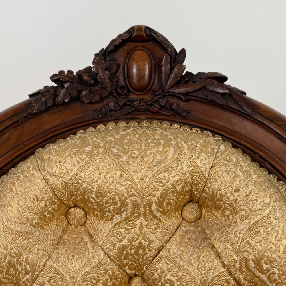  Antique 19th Century Fine Quality Armchair In Mahogany View XIV