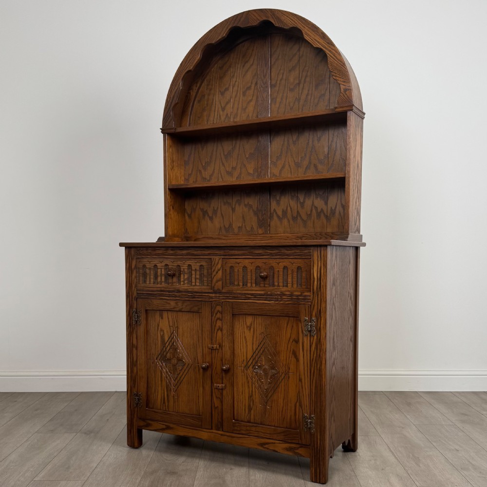Antique 20th Century Good Quality Dresser In Oak  View III