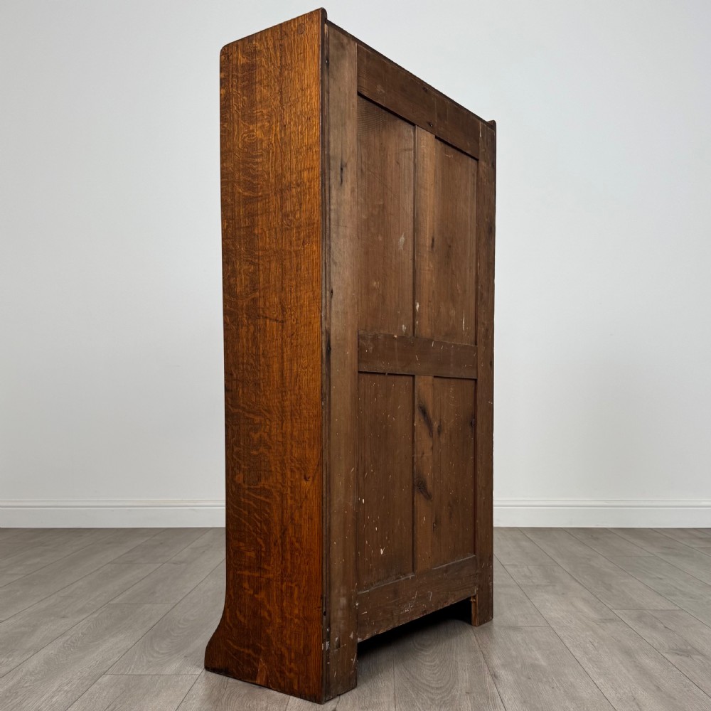  Antique 20th Century Globe Wernicke Style Open Bookcase  View VI