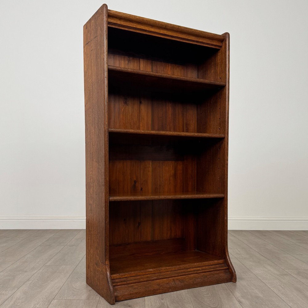  Antique 20th Century Globe Wernicke Style Open Bookcase  View X