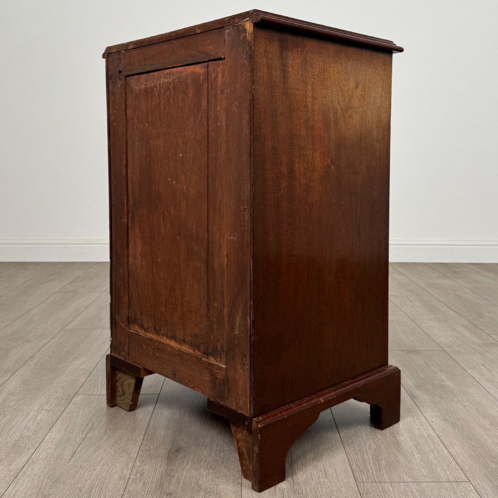 Antique 19th Century Small Mahogany Chest Of Drawers  View VI